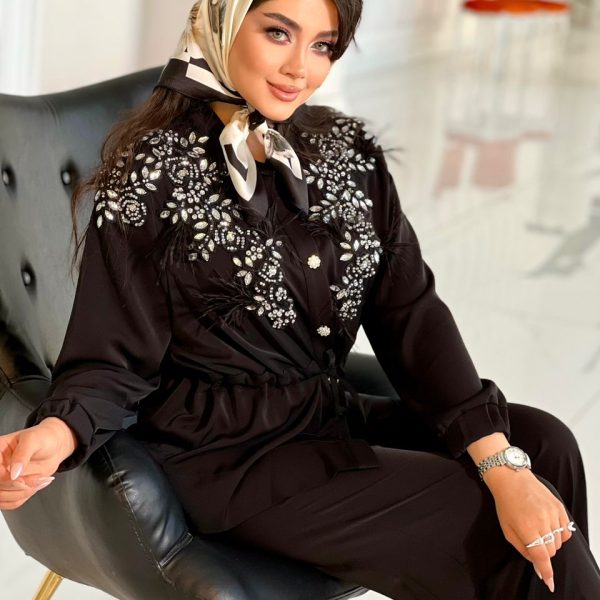 طاووس مشکی- شومیز