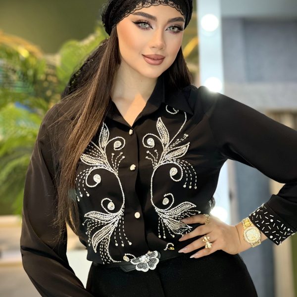 دیانو_شومیز جواهر دوزی